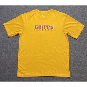 Badger Sport Men's  Pullover Crew Neck Short Sleeve T-Shirt  Size L